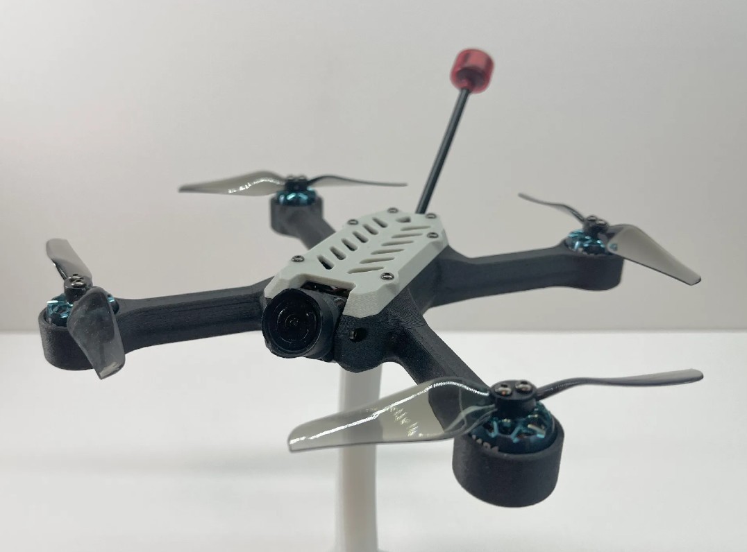 Wraith FPV Drone 4 Inch 3D Printed Drone Frame by ProgrammaDan