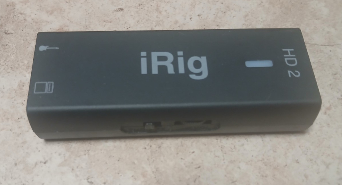 IK iRig HD 2 Guitar Interface Pre-Owned *POWER TESTED ONLY-NOT FUNCTION TESTED*