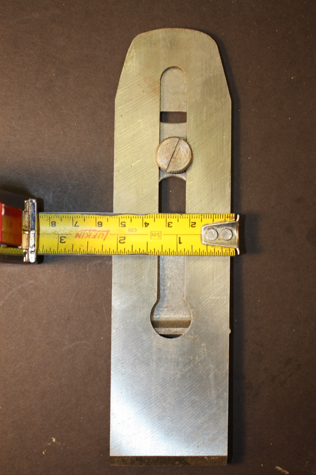 Record/Stanley Wood Hand Plane Blade/Iron and Chip Breaker
