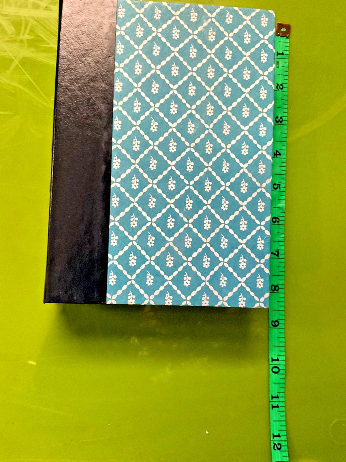 Vintage Blue Readers Digest FAUX Book Secret Compartment with Velvet Lining