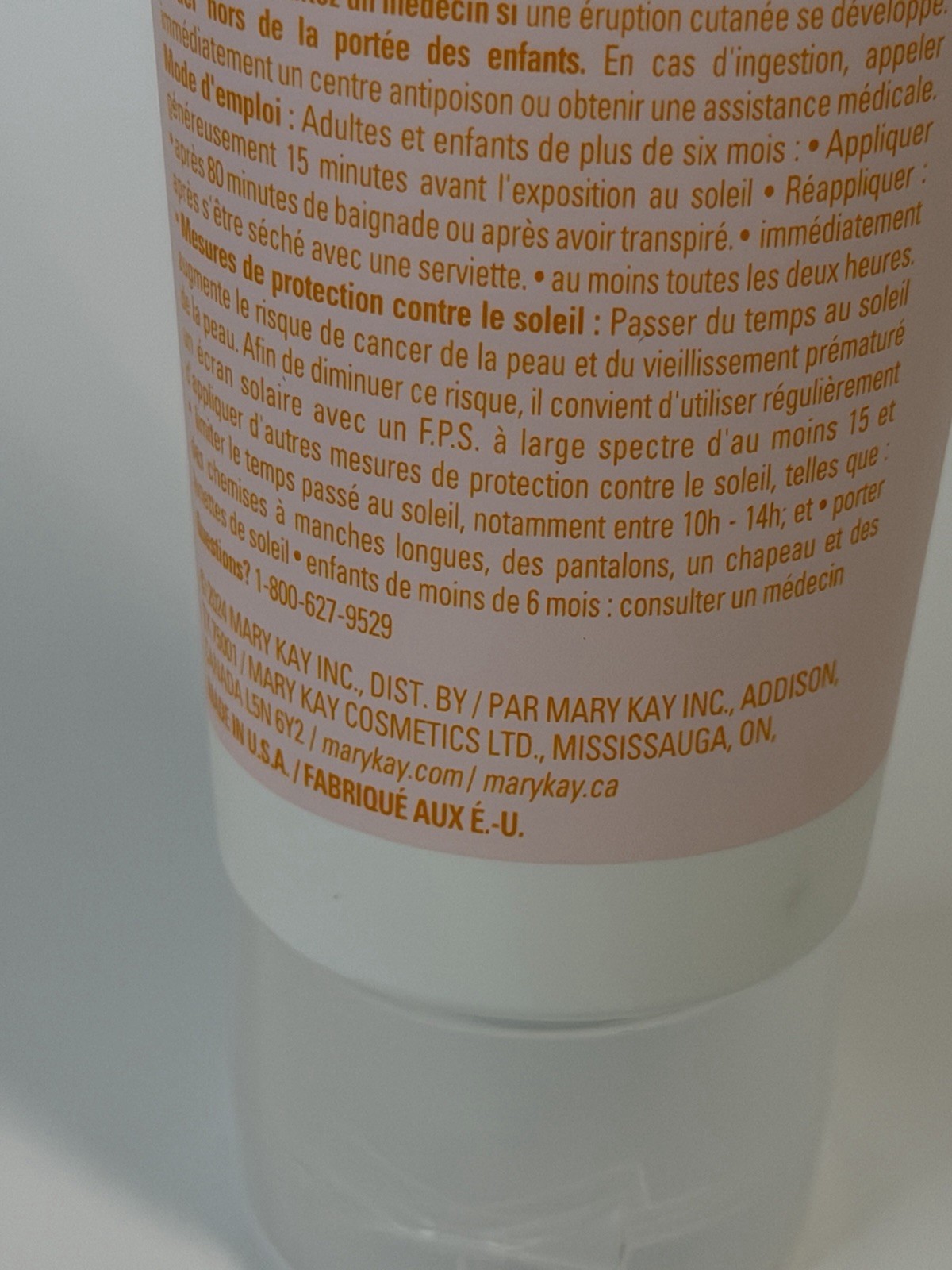 Mary Kay Sunscreen Broad Spectrum SPF 50 4.0 Oz. #237287 NIB Face Body