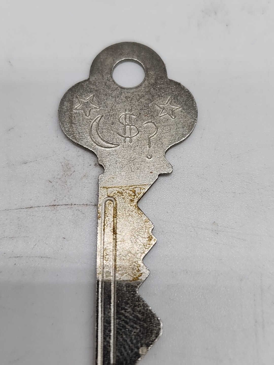 Vintage Key With Designs.