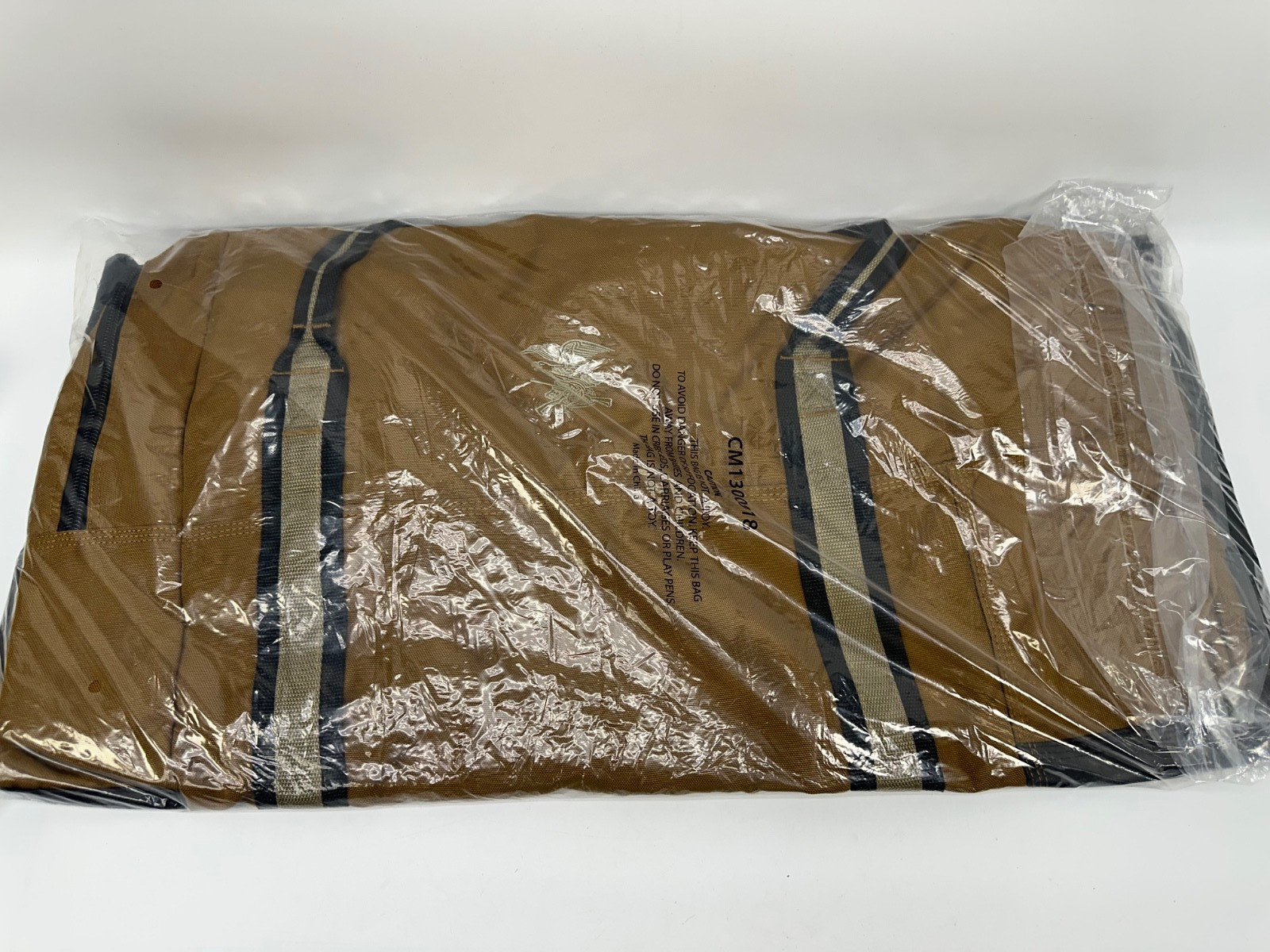 NRA Canvas 28" Tactical Duffle Bag - Brown