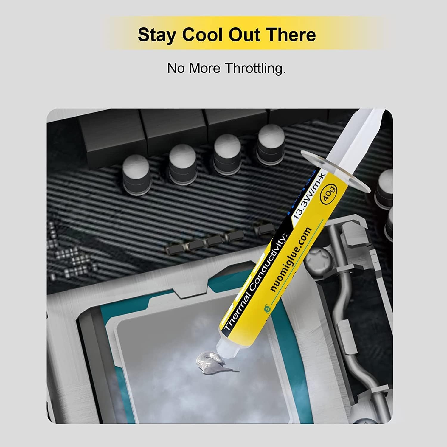 Broad Compatibility Thermal Paste - Easy to Apply, Durable