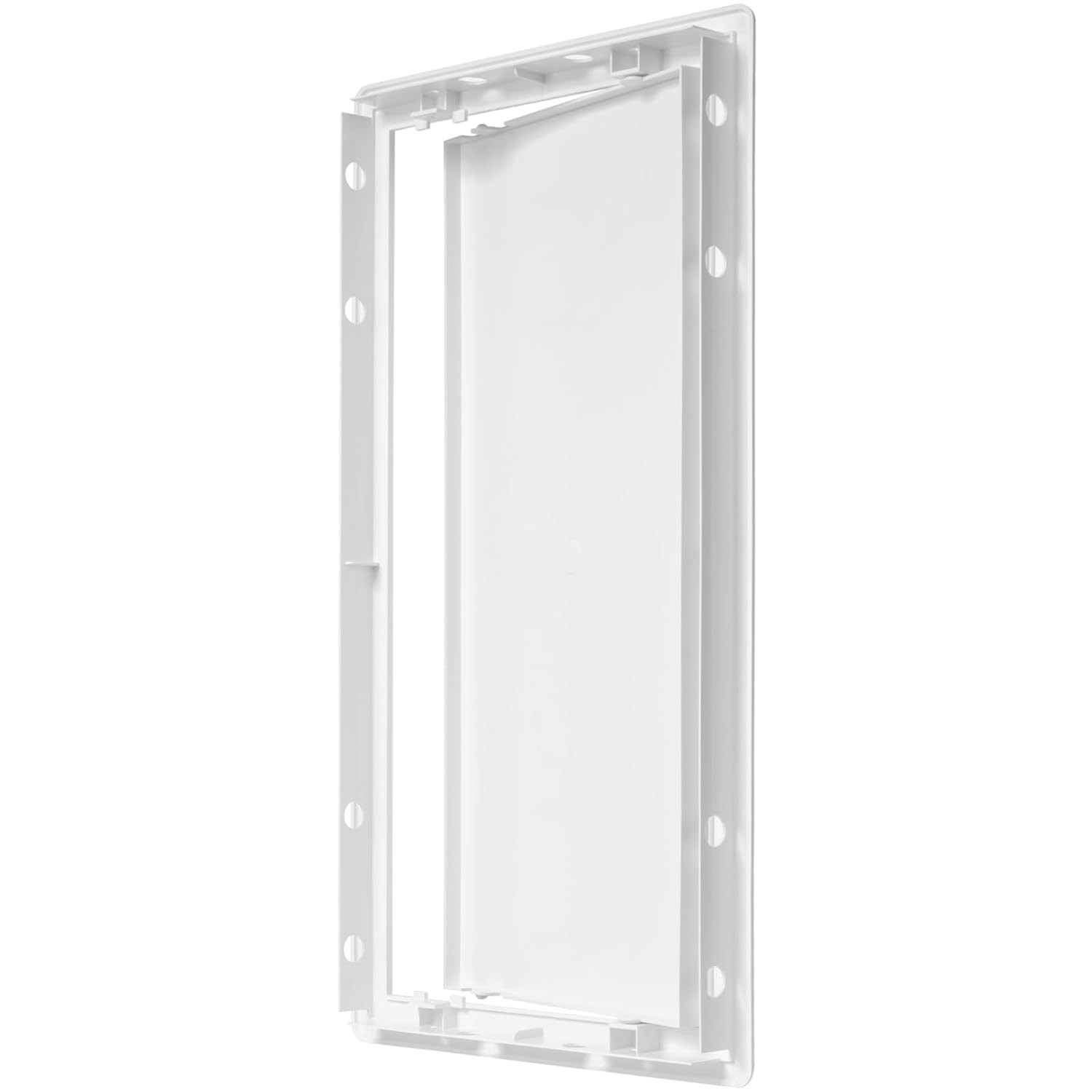 DIY 8" x 16" White Plastic Access Panel for Plumbing and Electrical Access