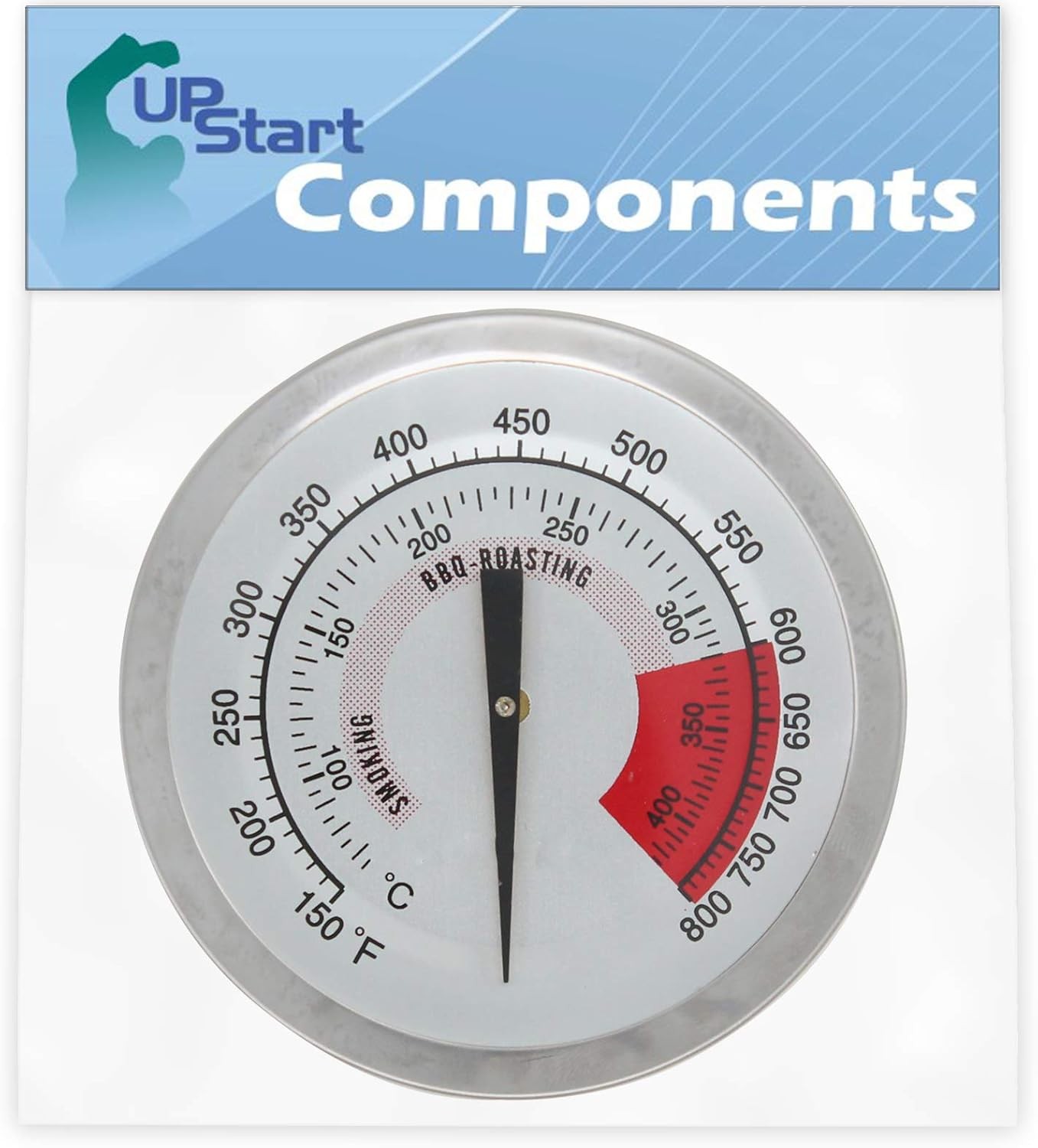 BBQ Grill Thermometer Heat Indicator Replacement Parts for Kitchenaid 720-0787D,