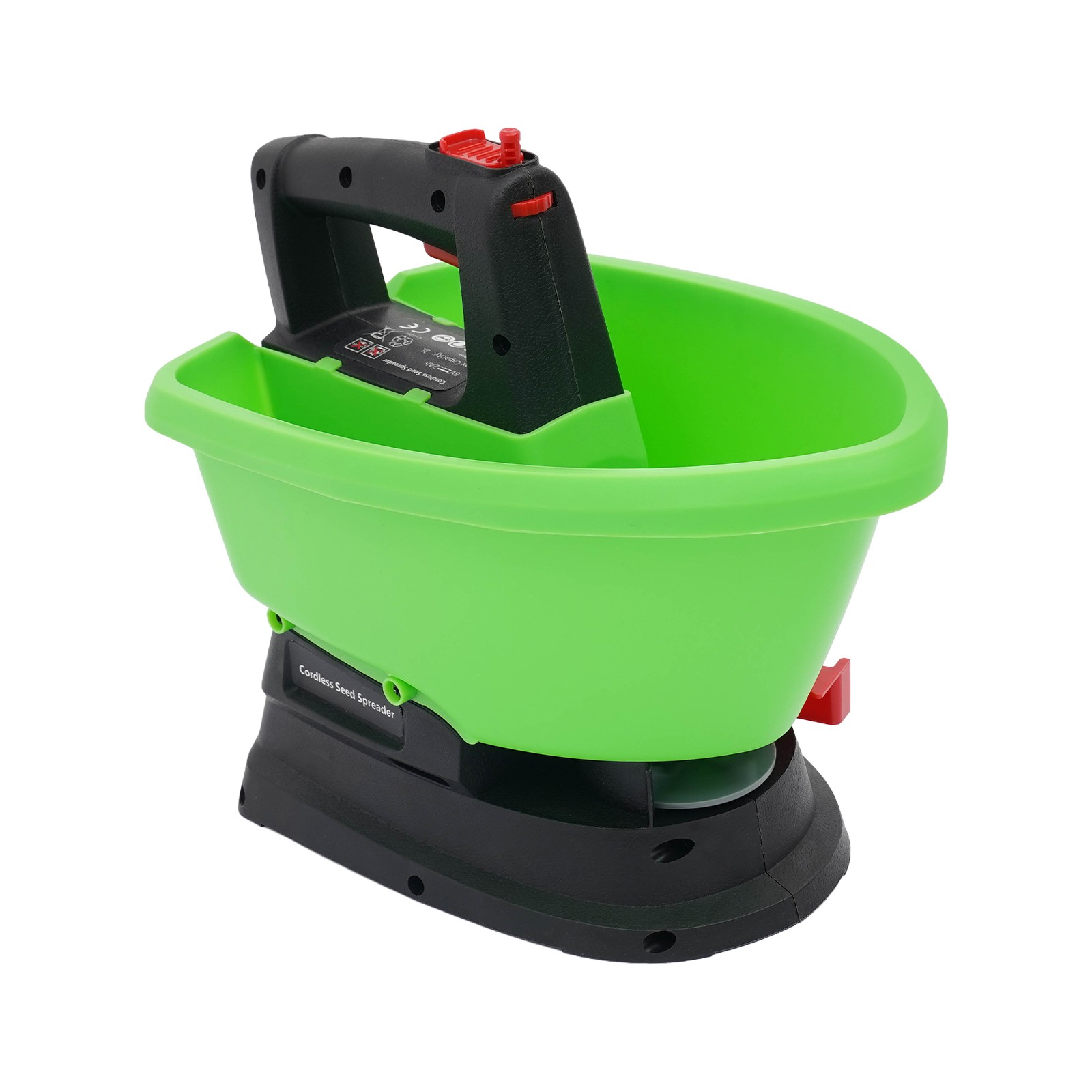 Handheld Power Spreader, Electric Seed Spreader, Electric Fertilizer Spreader