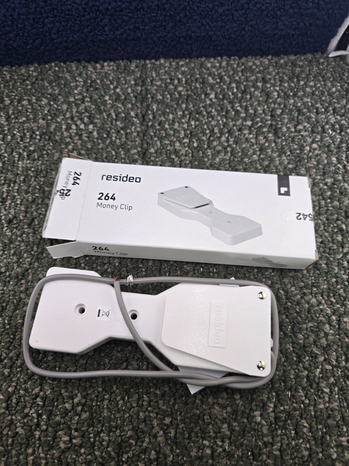 (QTY 7) Resideo 264 Money Clip Hold-Up Switch SPDT For Cash Drawers - White