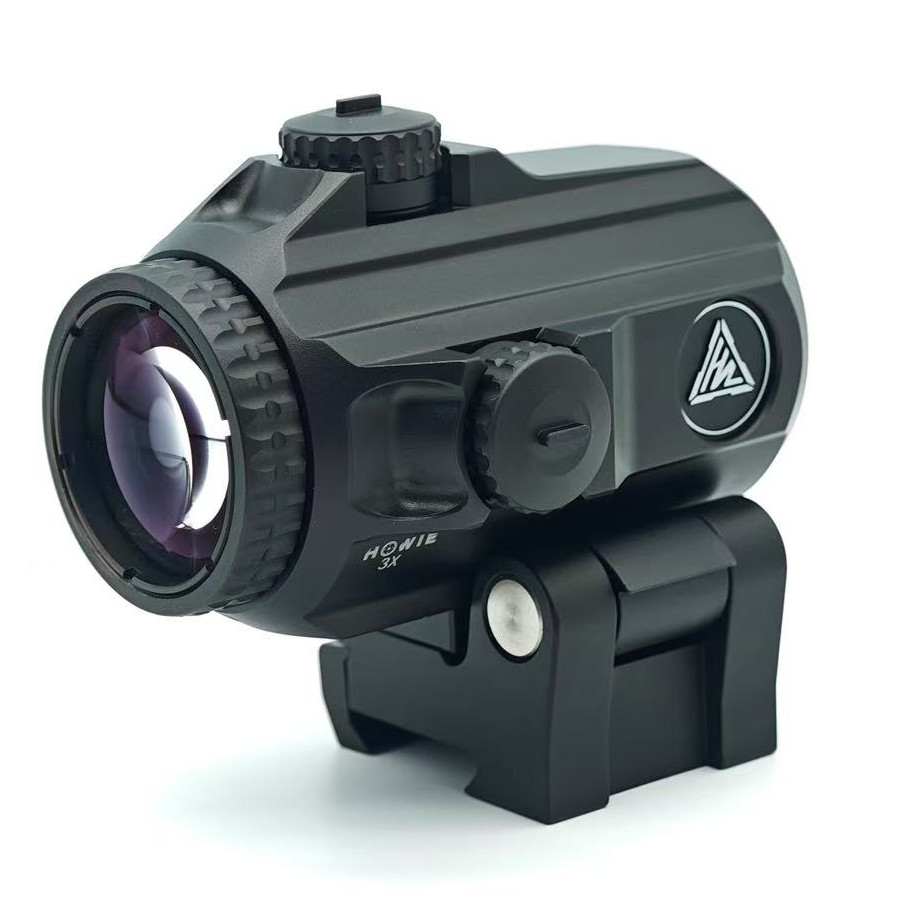 3X Magnifier Sight for Red Dot Reflex Scope Tactical Flip-to-Side Mount