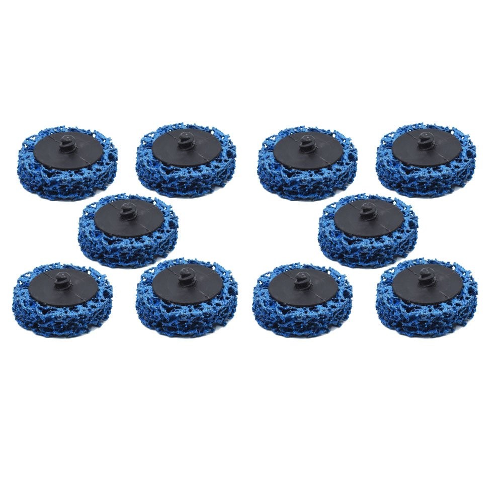 10 Pack 2" Quick ChangeEasy Strip & Clean Discs for Paint Rust