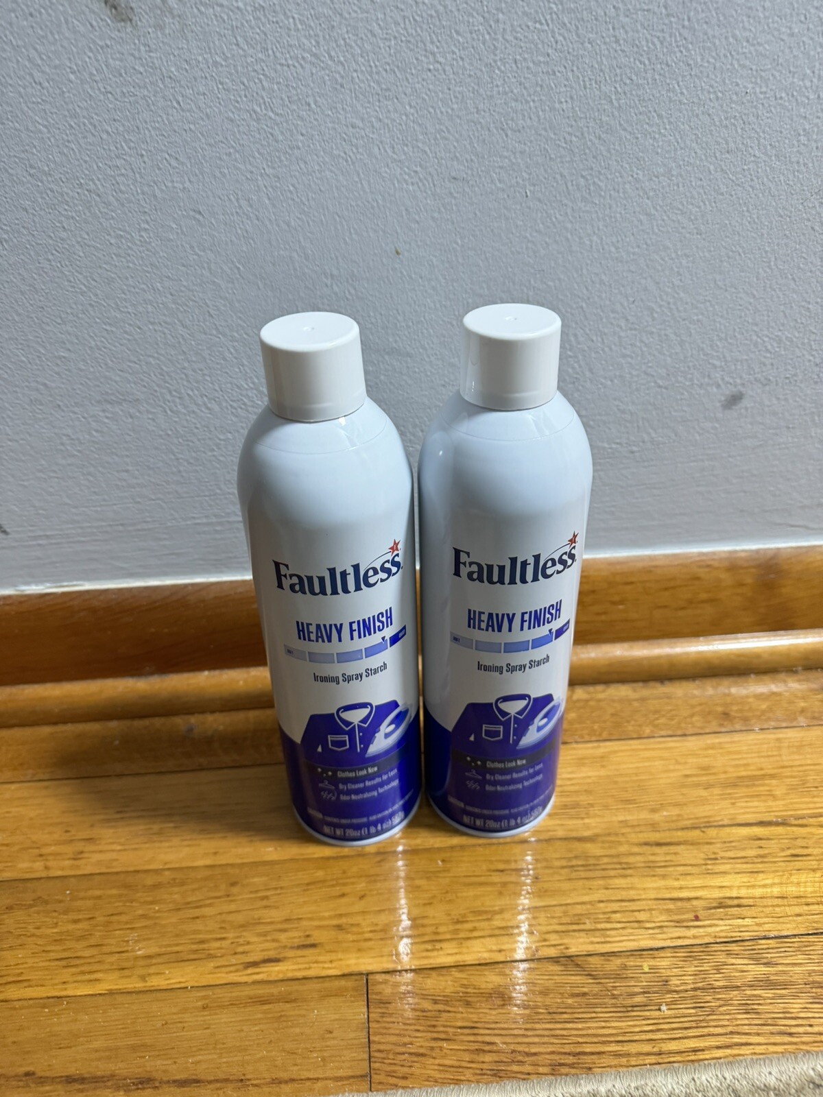 Heavy Starch FAULTLESS Brand New ( Lot Of 2!!! )