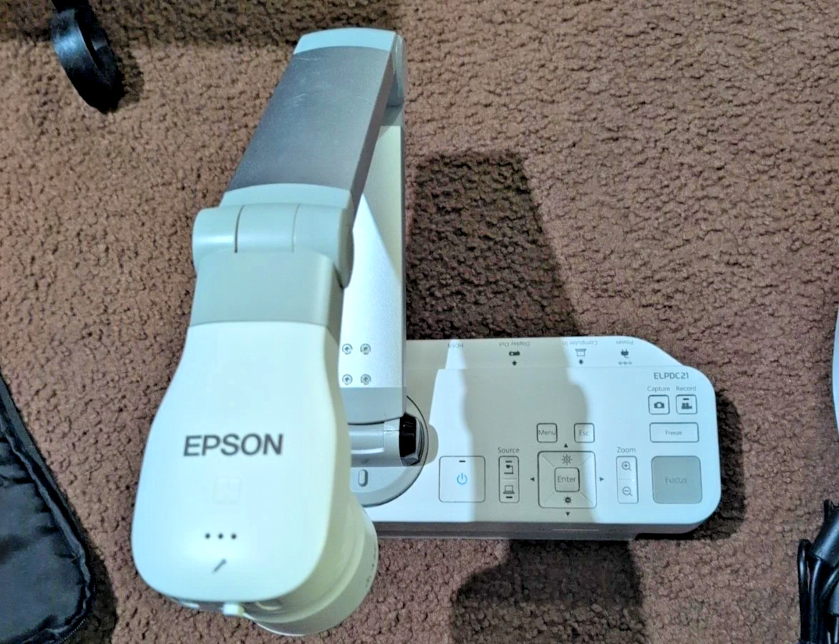 Epson ELPDC13 Document Camera Kit | 1080p . Everything included