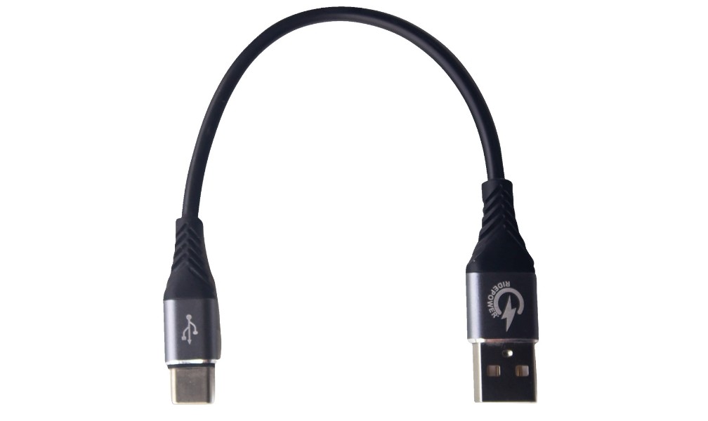 RidePower RPUSBUSBC75 Phone Charging Adapter Cable for Android - 7.5in.