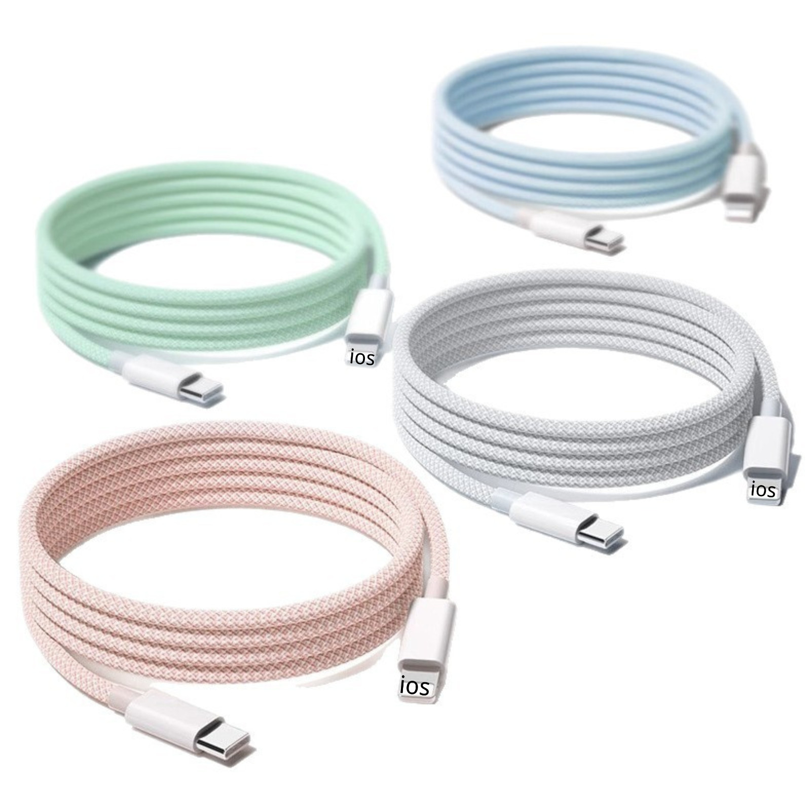 Braided Super Fast Charger Type C For iPhone 14 13 12 11Pro Max Xs XR 8Plus