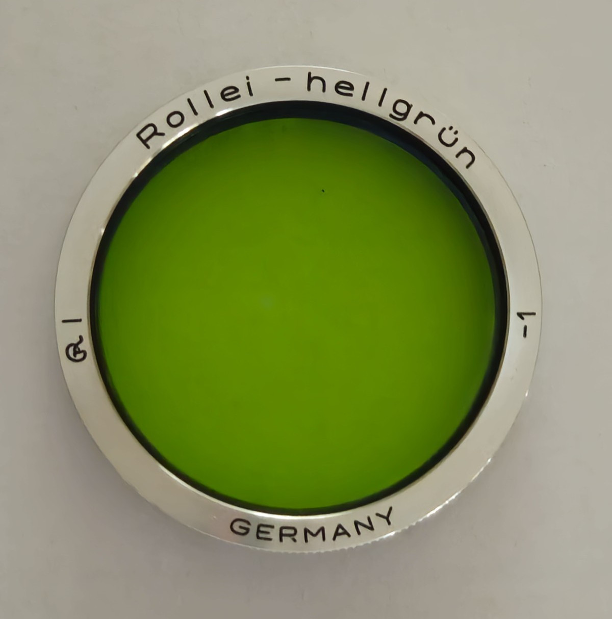 Rolleiflex Light Green Filter with Case Instructions and Original Box