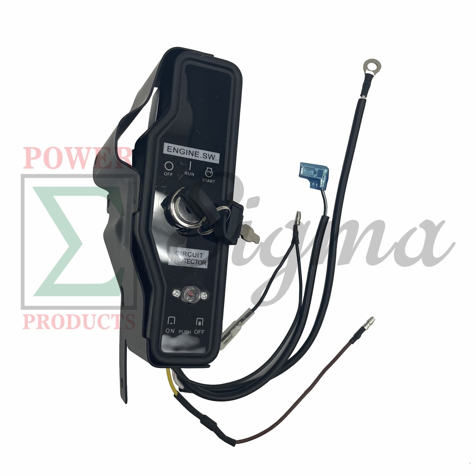 Ignition Switch Box For Powerhorse 420cc 12.5 HP OHV Horizontal Gas Engine