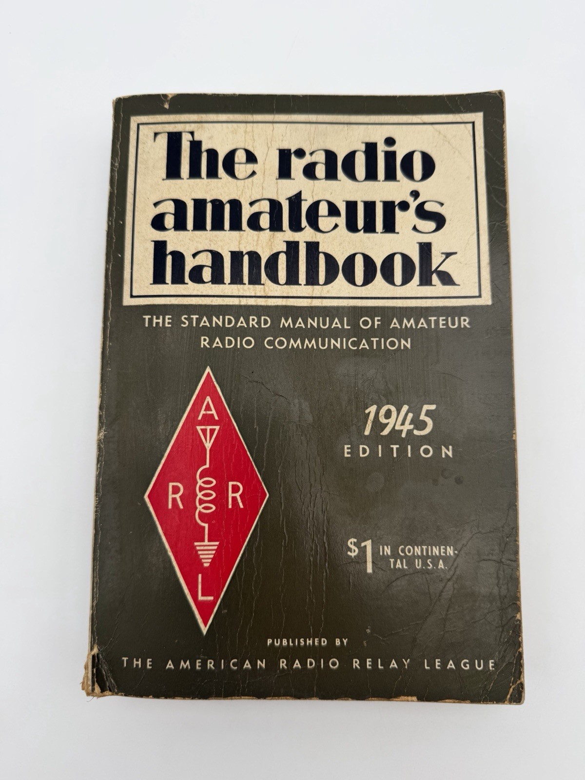 1945 Radio Amateurs Handbook ARRL 22nd Edition Ham Radio Electronics Schematics