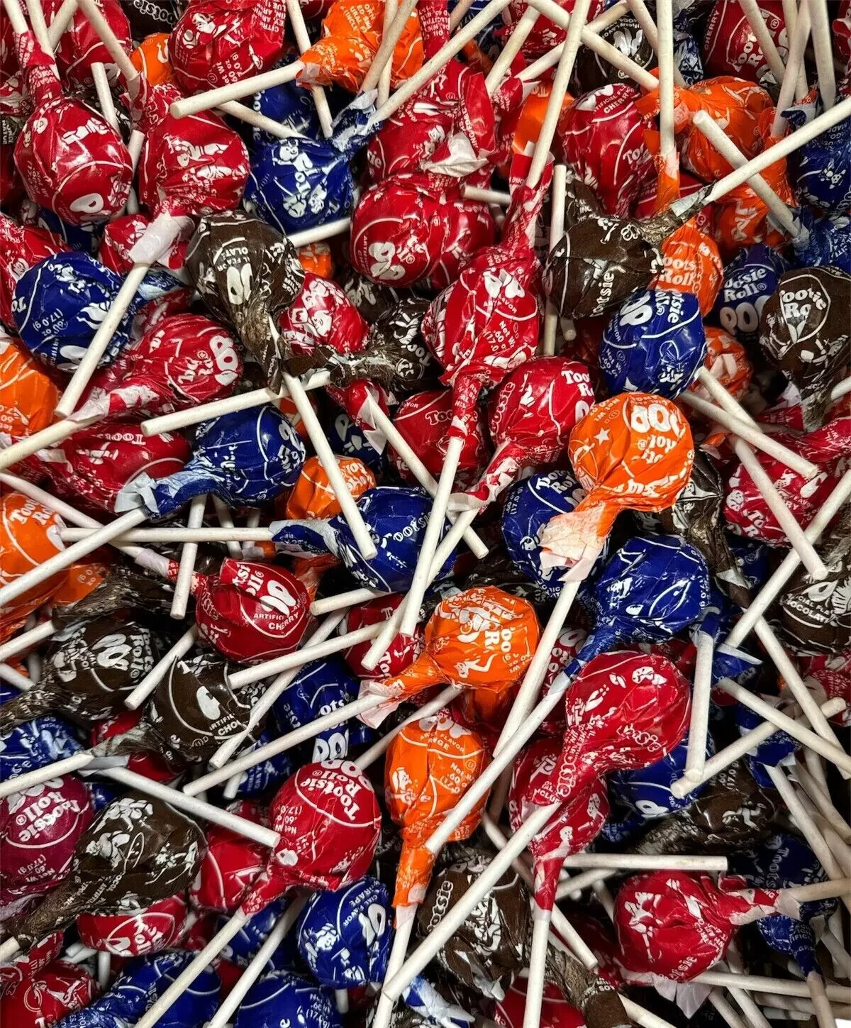 TOOTSIE ROLL Original Pops, Assorted Chewy Lollipops, Bulk Hard Candy (2 Pounds)