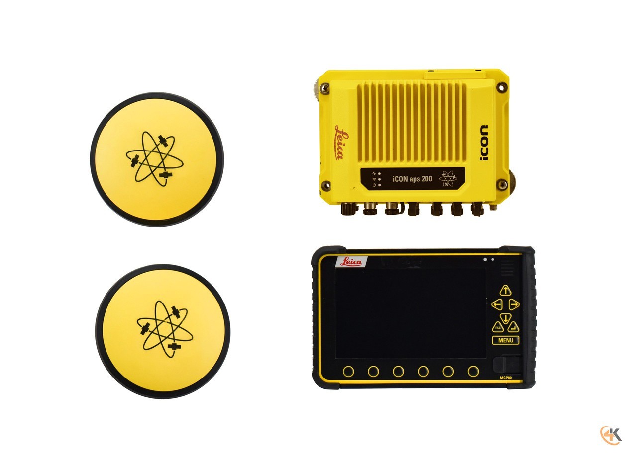 Leica GPS Machine Control Kit w/ MCP80 MC1 Display & ICA202 900 MHz Control Box