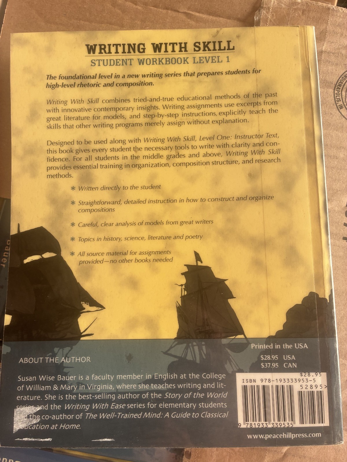 Writing With Skill, Level 1: Student Workbook (The Complete Writer)
