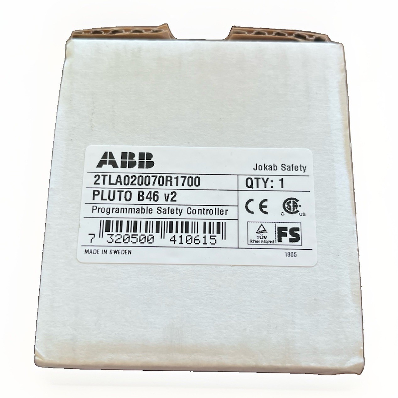 ABB PLUTO B46 v2 PROGRAMMABLE SAFETY CONTROLLER 24 VDC 2TLA020070R1700