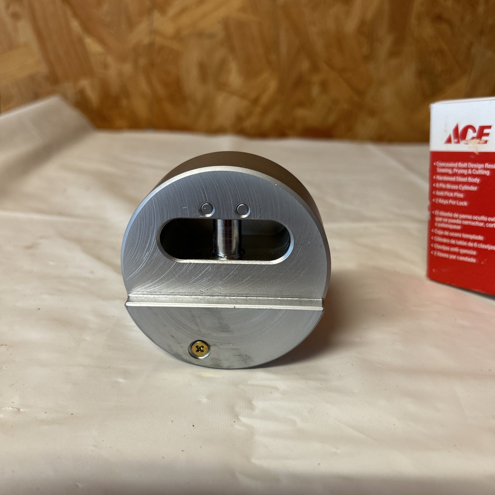 ACE Concealed Bolt Padlock, Maximum Security, 2-7/8" (5232269) FS AN