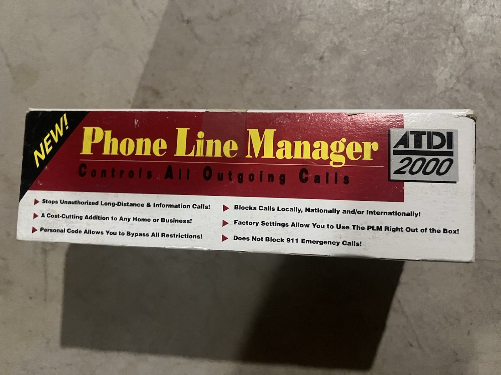 ATDI 2000 Phone Line Manager New in Box