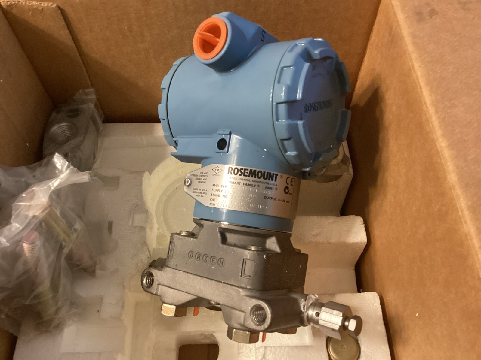 ROSEMOUNT….3051CD1A23A1AI5….Pressure Transmitter….NEW 😀