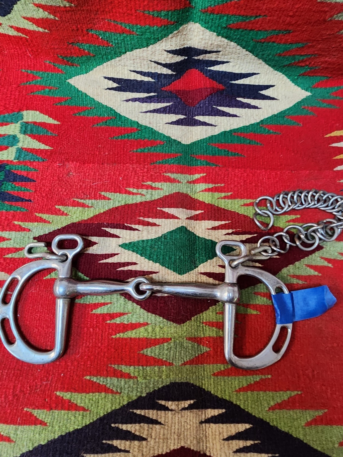 5" KIMBERWICK SNAFFLE WITH CHIN CHAIN