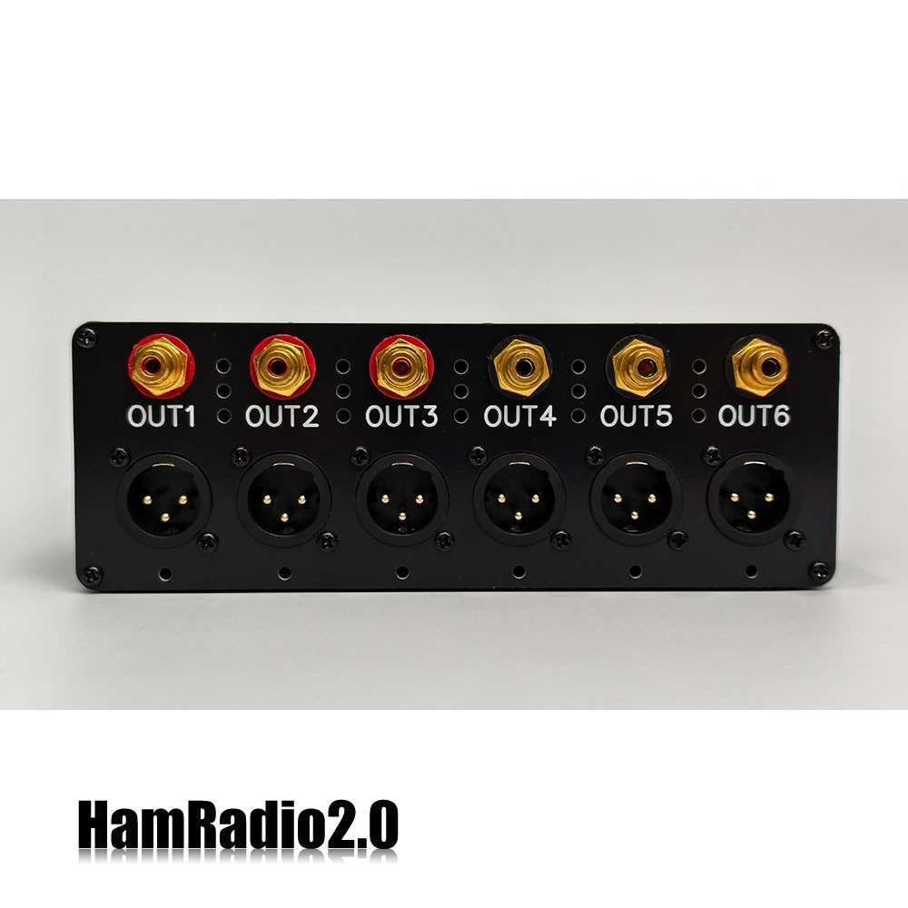 M26DSP+ 2-IN 6-OUT Digital Signal Processor USB Bluetooth Analog Coaxial Fiber