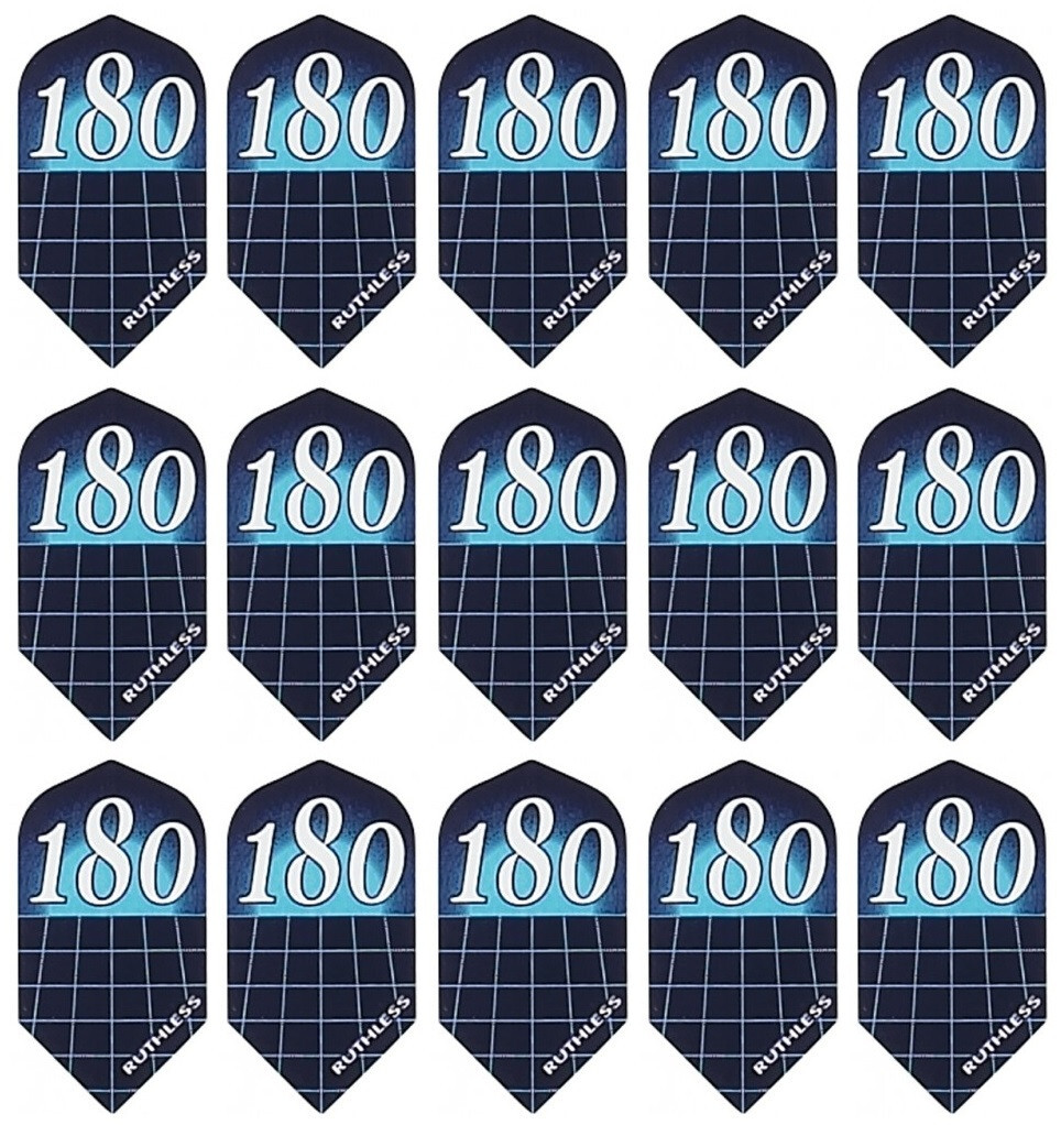 5 New Sets Ruthless Slim Dart Flights - Ships w/ Tracking - 180