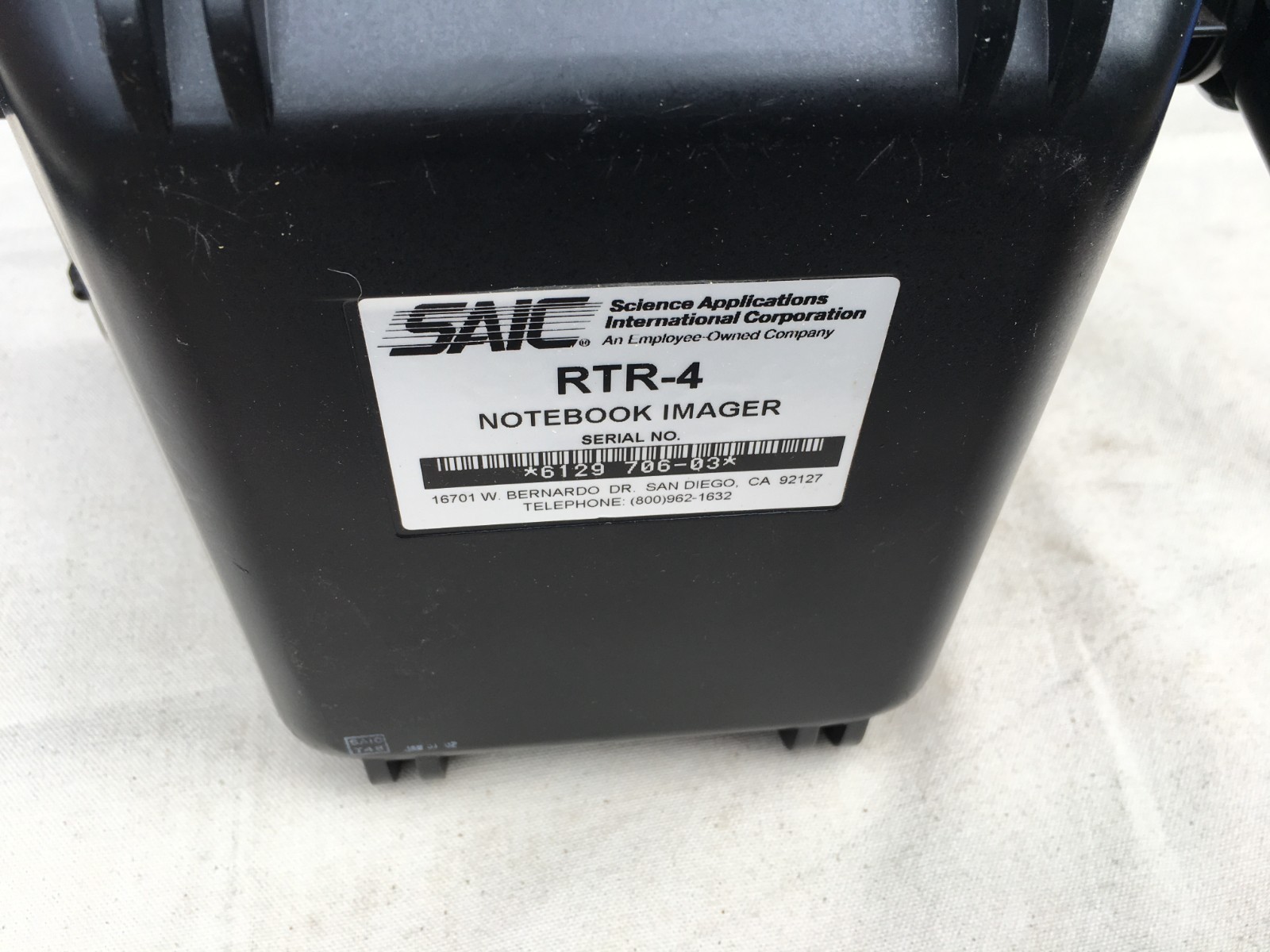 RTR-4 Portable Digital Mobile Notebook Imager