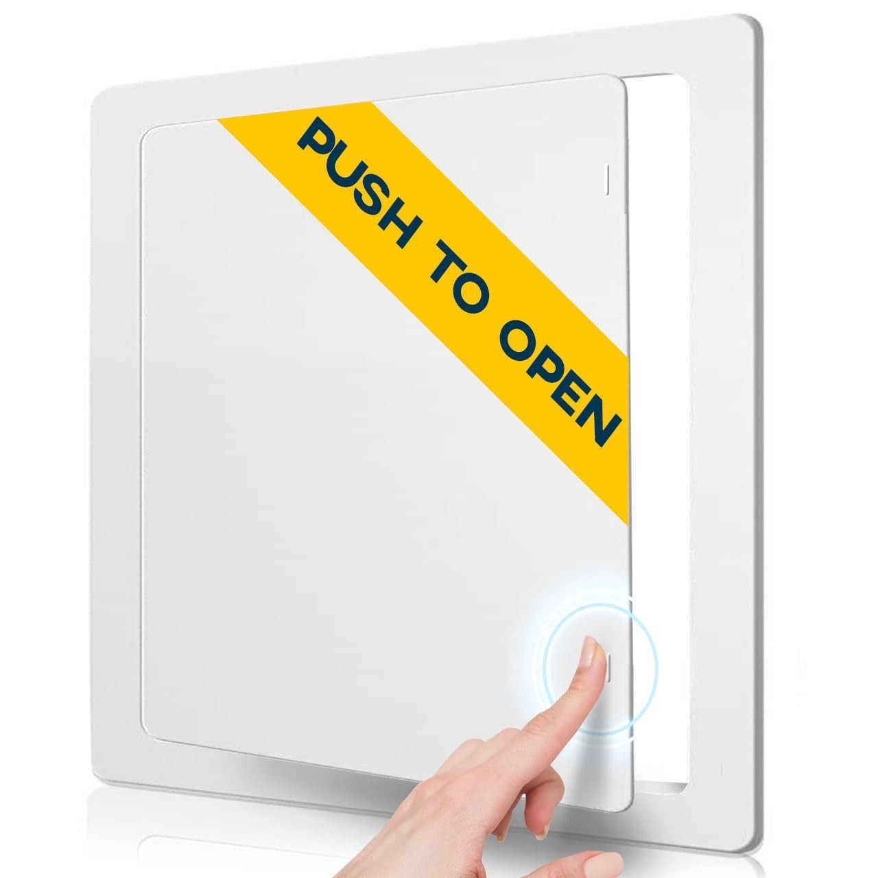 Access Panel for Drywall - 12 x 12 inch - Push to Open Latch - Wall Hole Cove...