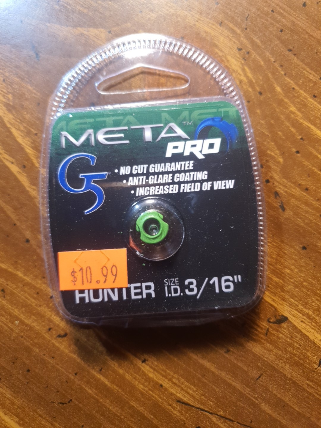 G5 PEEP SIGHT META PRO HUNTER 3/16" GREEN