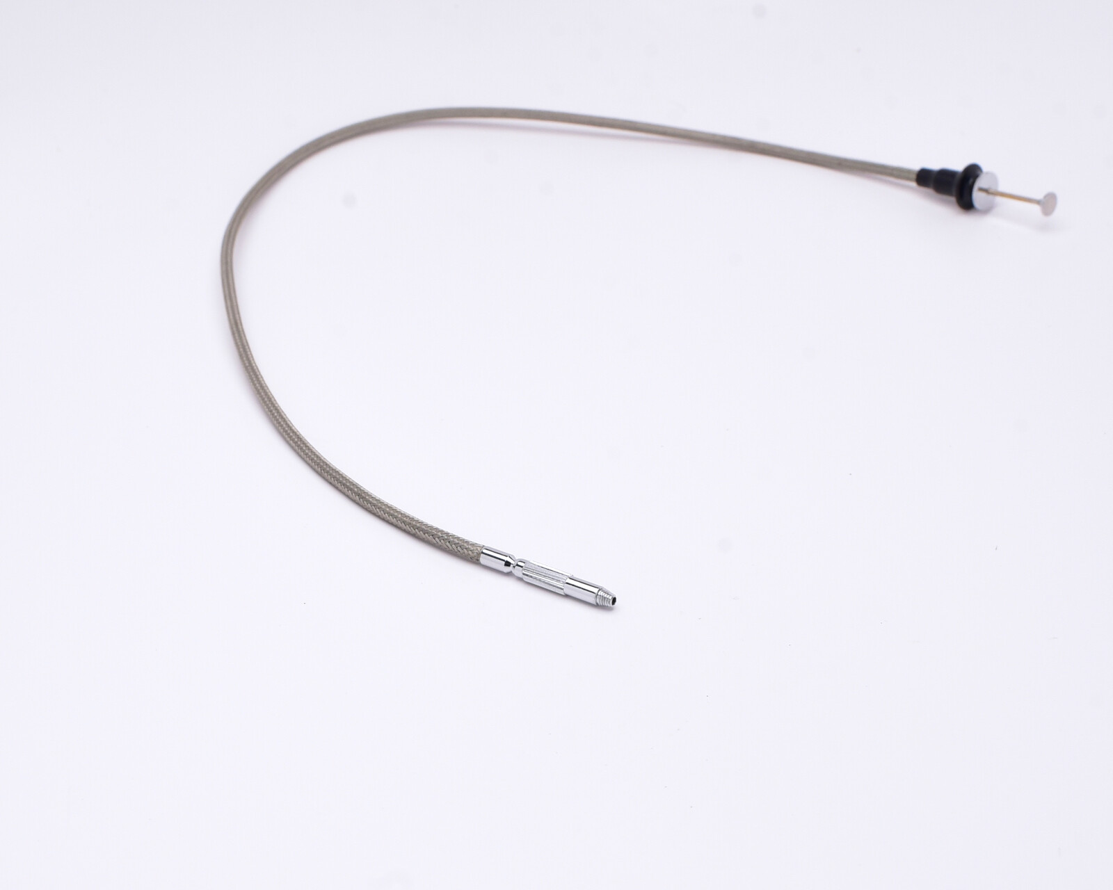 Unbranded 19.50" Silver Locking Shutter Release Cable Germany (#T1307)