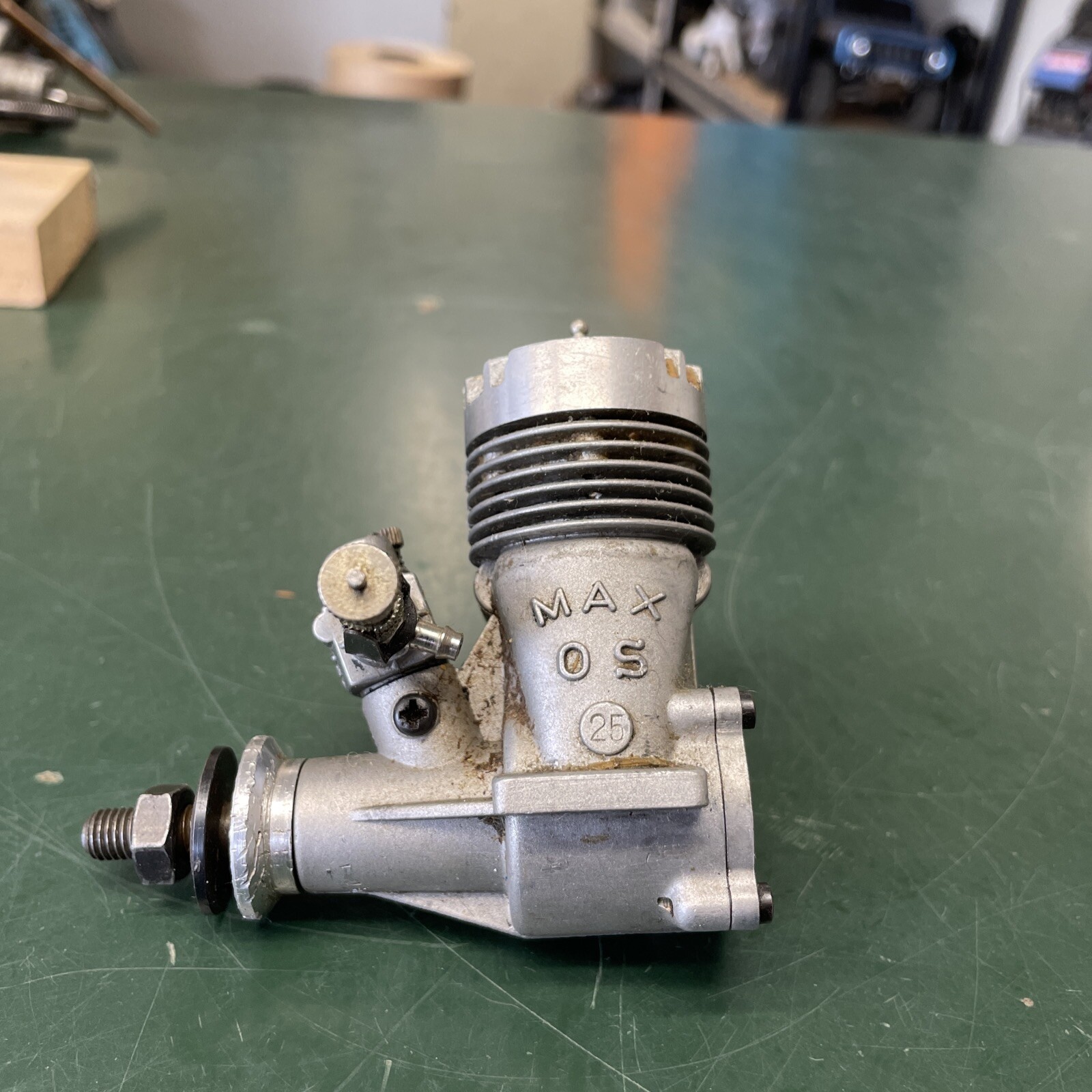 OS Max 25 RC Airplane Engine Nitro Glow 2 Stroke Untested