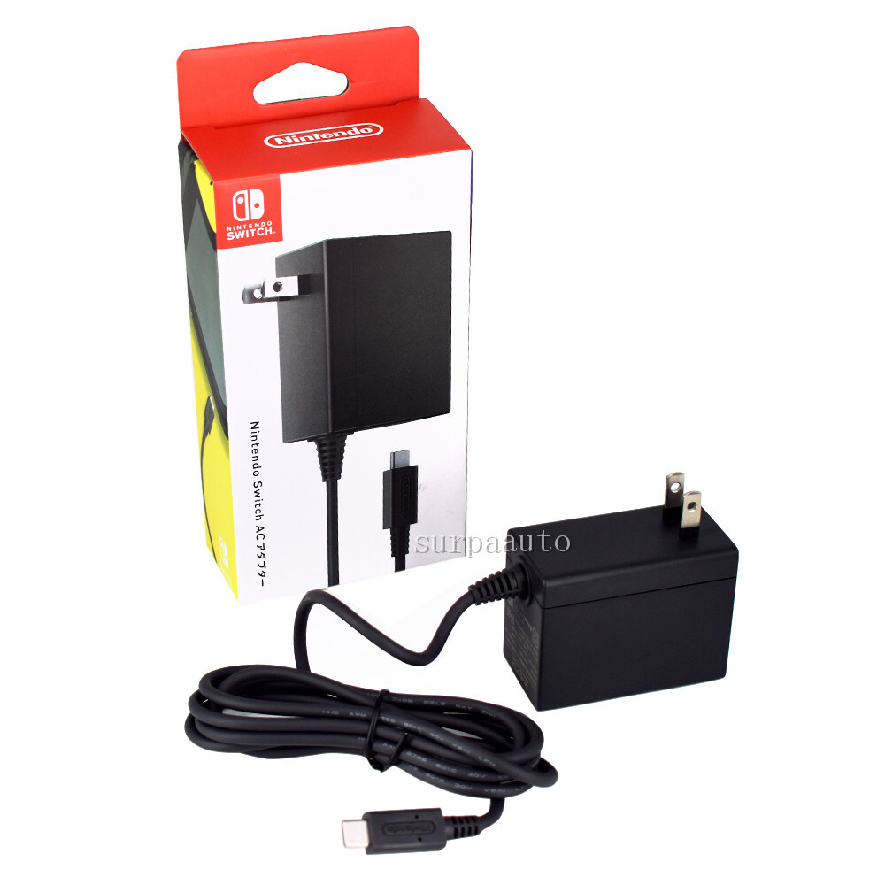 Brand New Nintendo Switch Charging AC Adapters Power Black HAC-A-CDH-V1 Original