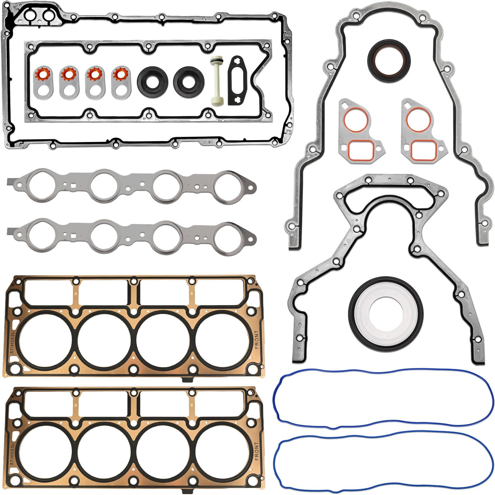 LS 5.3 Gasket Set & MLS Head Gaskets Fits 4.8L 5.3L 5.7L LS1 LS6 LM7 L59 LR4...