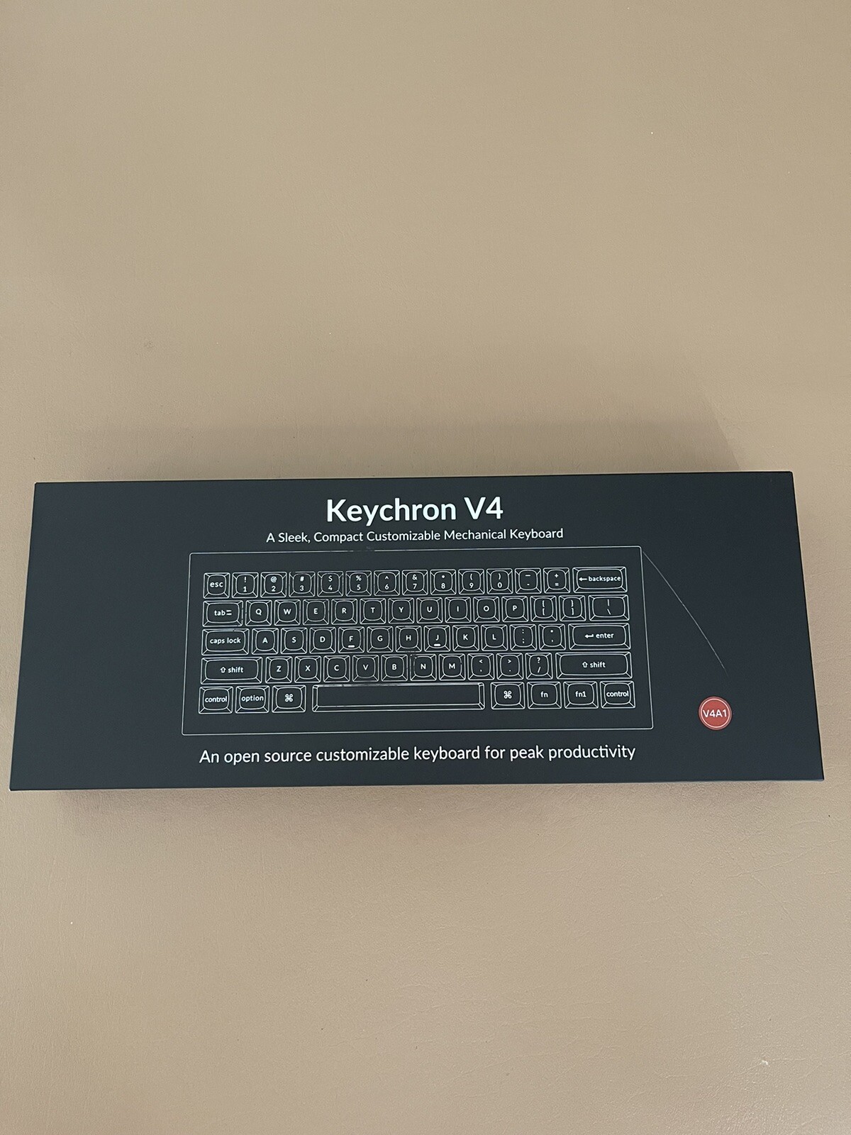 Keychron V4-A1 A Sleek Compact Customizable Mechanical Keyboard
