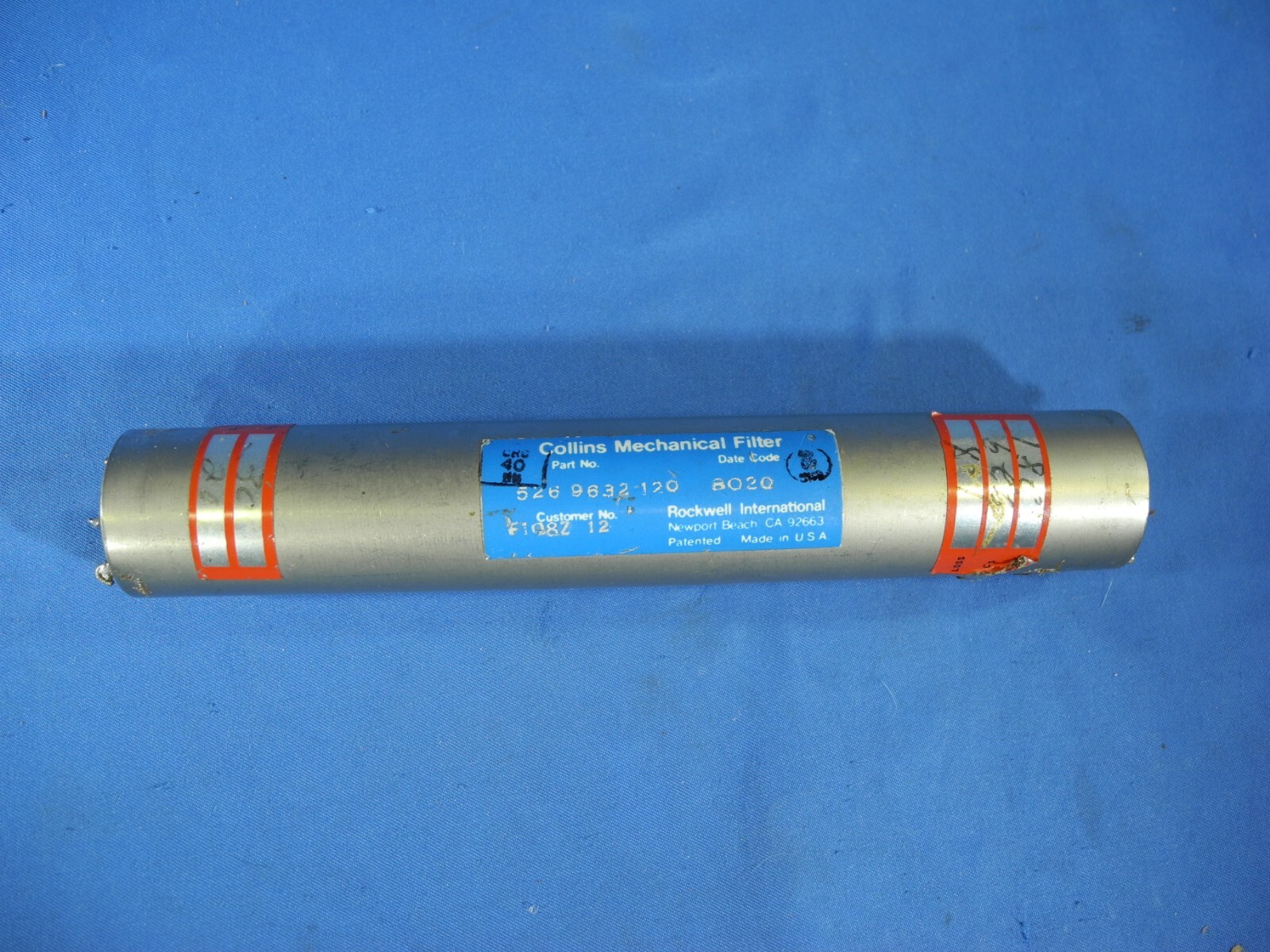 Collins Mechanical Filter -Part# 526-9632-120 108khz 2.4khz