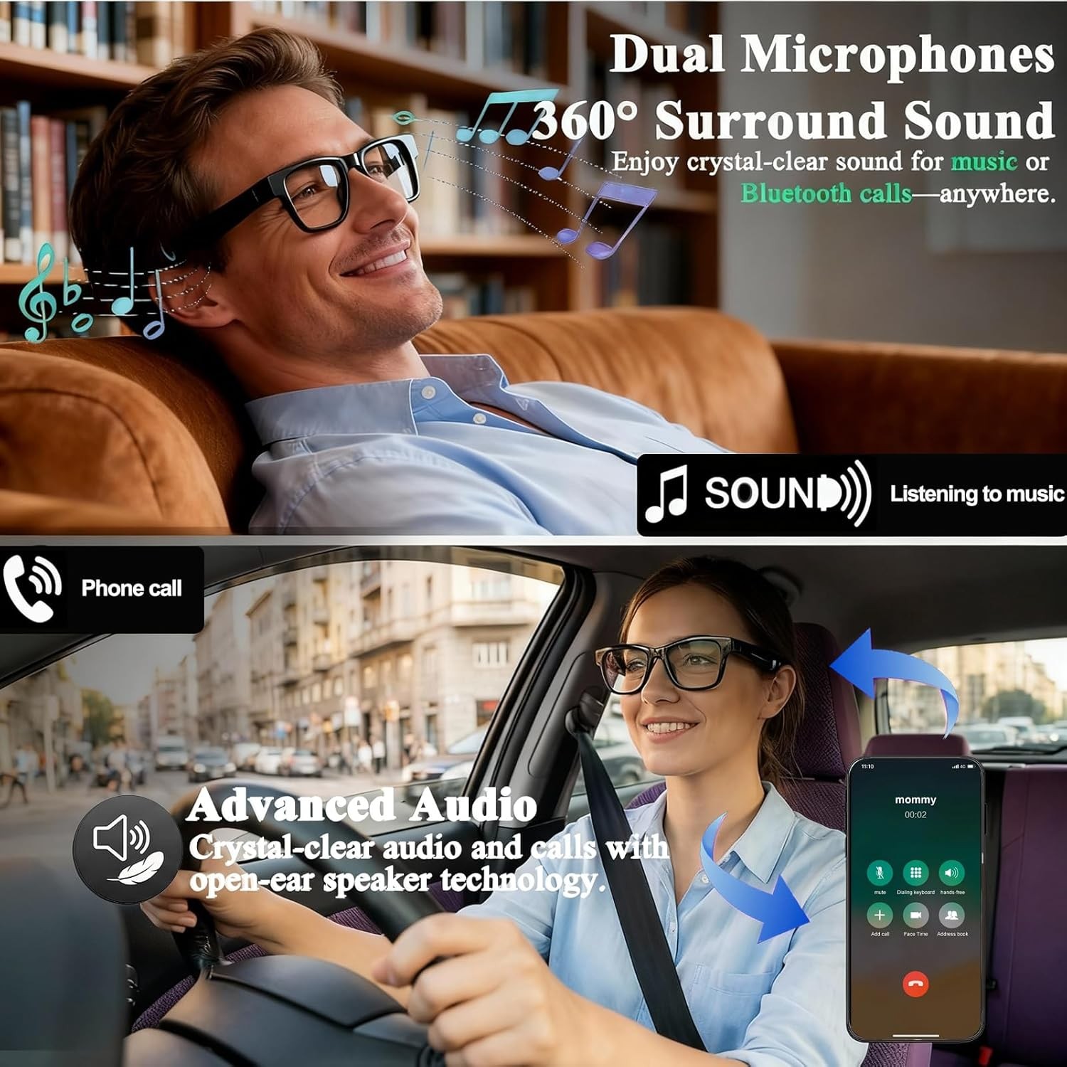 Multilingual AI Smart Glasses with 164 Languages Translation Features
