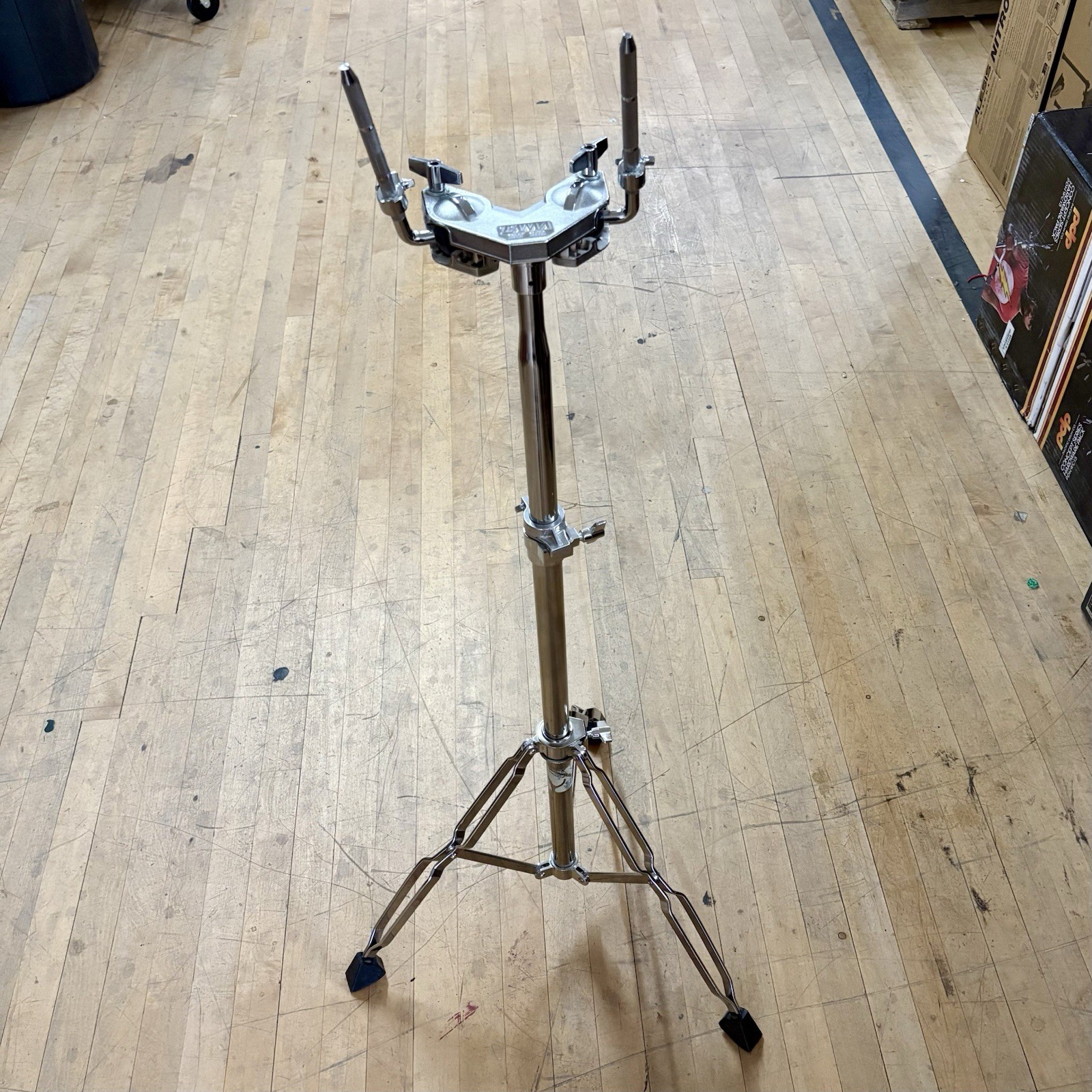 Vintage Tama TITAN  Double Tom Heavy Duty Double Braced Stand Made In Japan