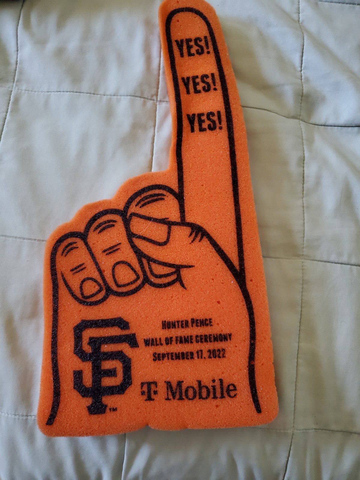 SFGiants Right Foam Finger