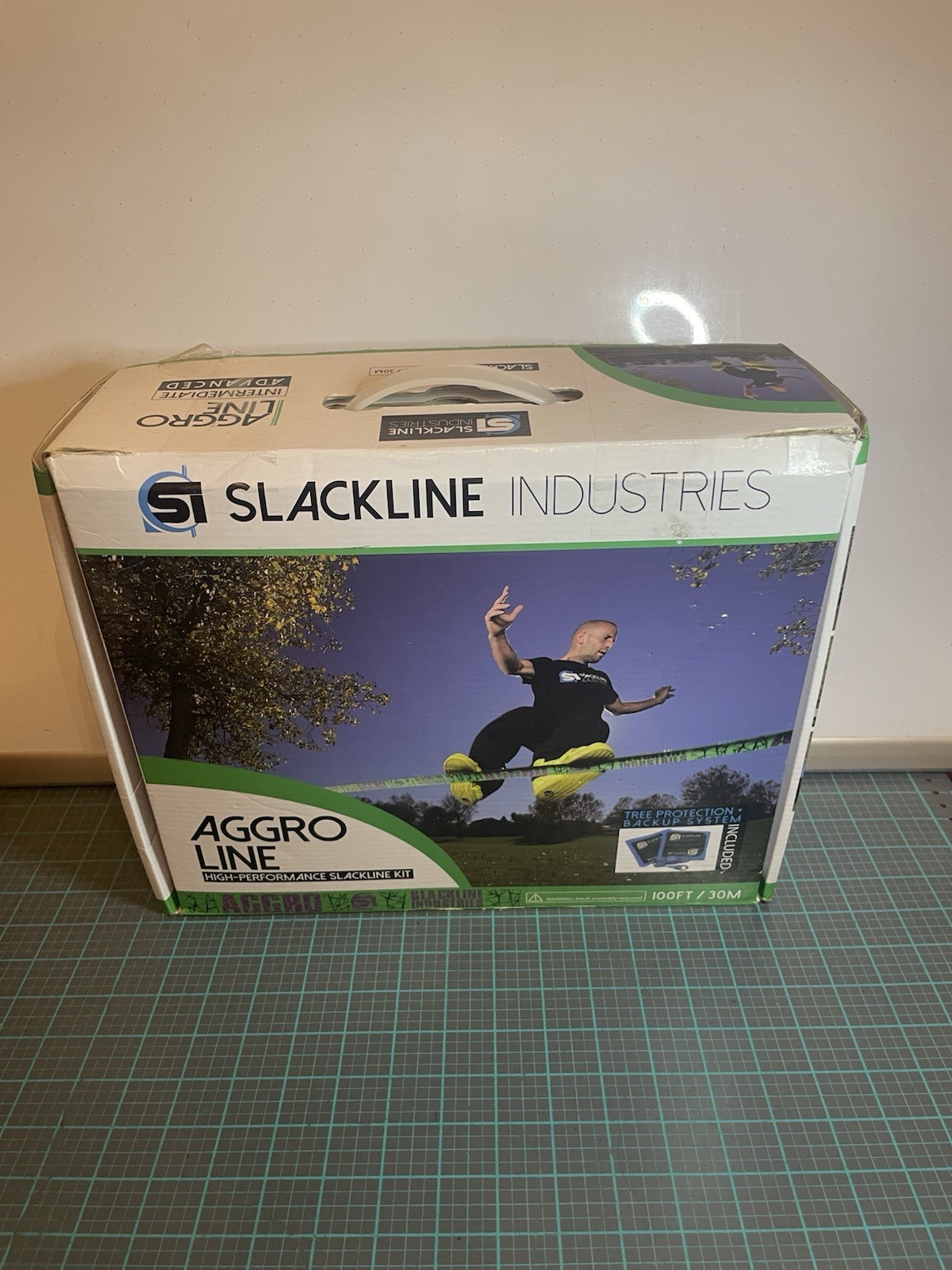 Slack Line Industries Aggro Line High-Performance Slackline Kit Incomplete