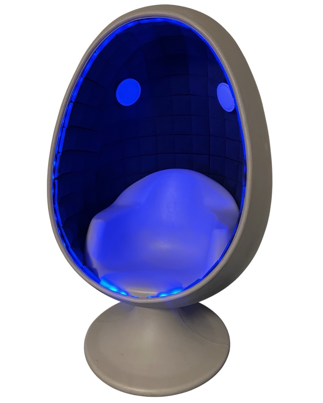 Space Age Atomic Egg Chair Modern MCM Atomic Starkey Laboratories Egg Pod Chair