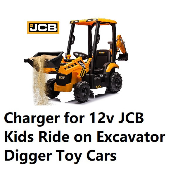 🔥ac power supply battery Charger For 12v Kids Ride on Excavator Digger Toy Cars