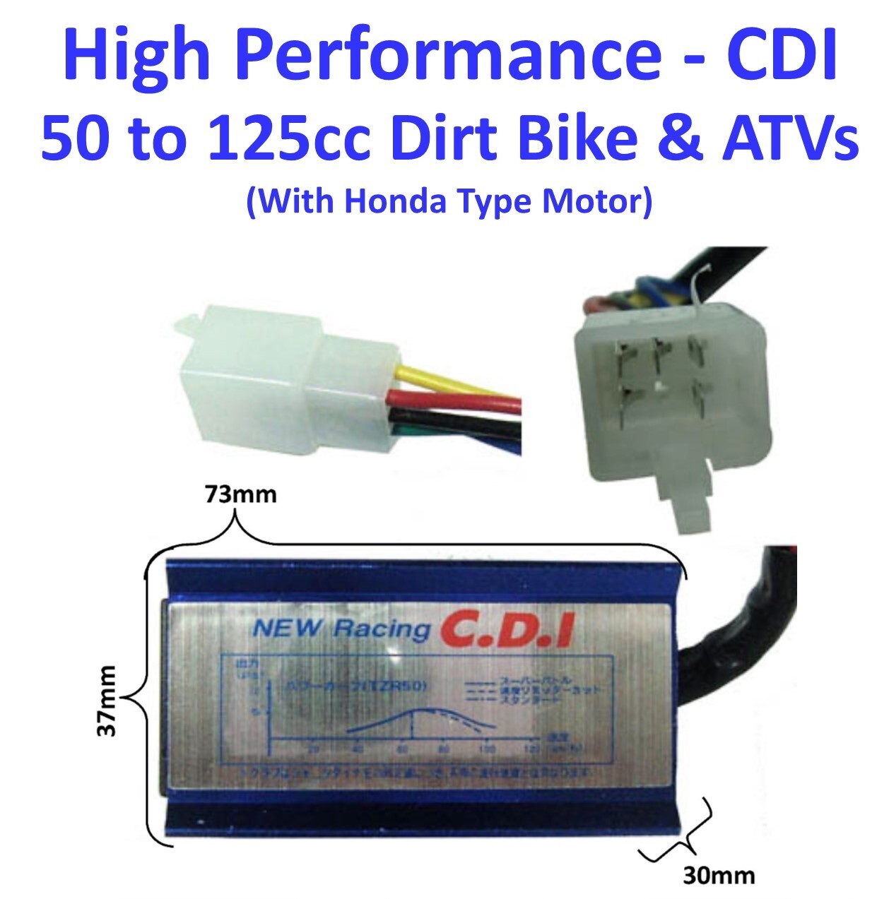 Icebear Spartan 8 PAH125-8E,  ATV High Performance CDI Module Box AC
