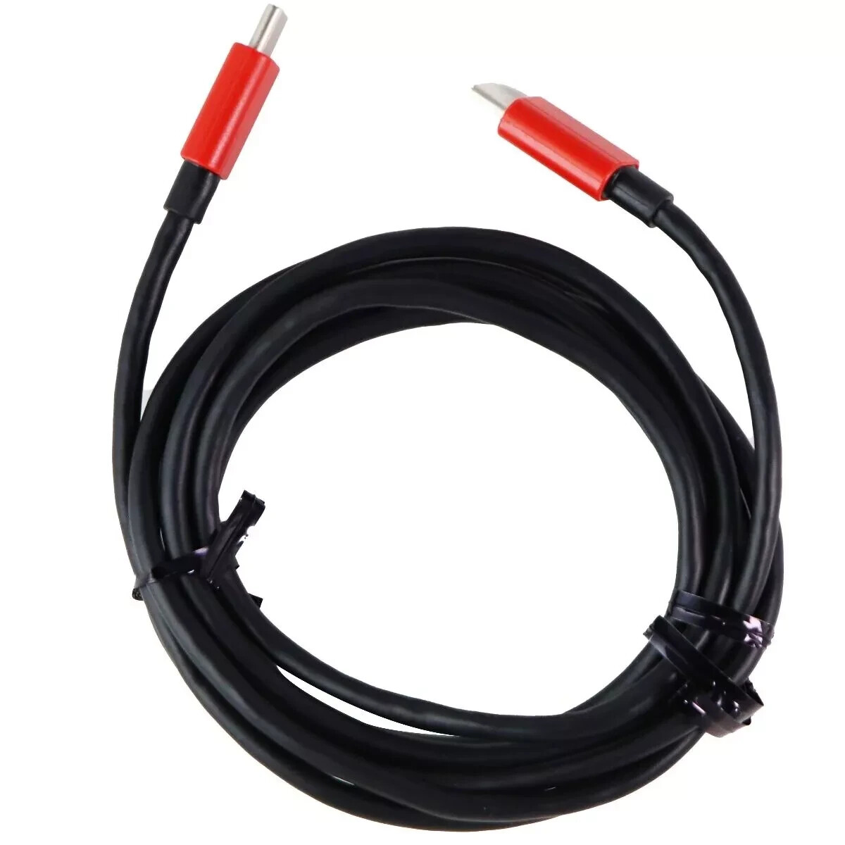 2 PACK!! Verizon 6Ft Charge and Sync Cable for USB-C Devices - Black/Red 2PACK!