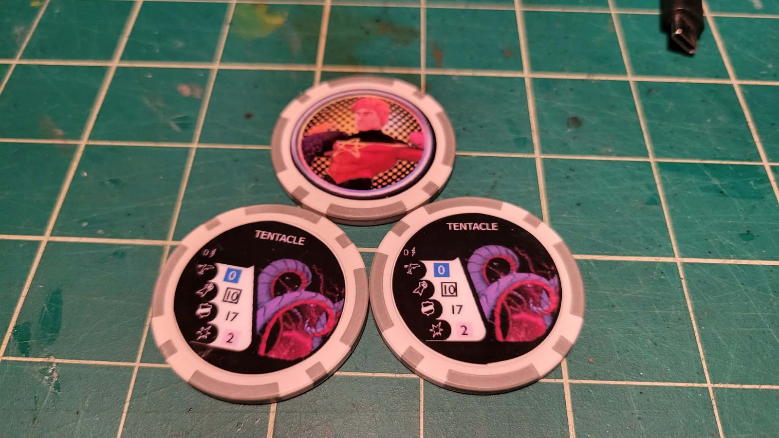 Heroclix Custom Strange Tales Tentacle Bystander Token for Lord Mar-Vell L041