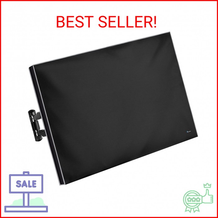Garnetics Outdoor TV Cover 24 Inch – Waterproof, Weatherproof TV Enclosures with
